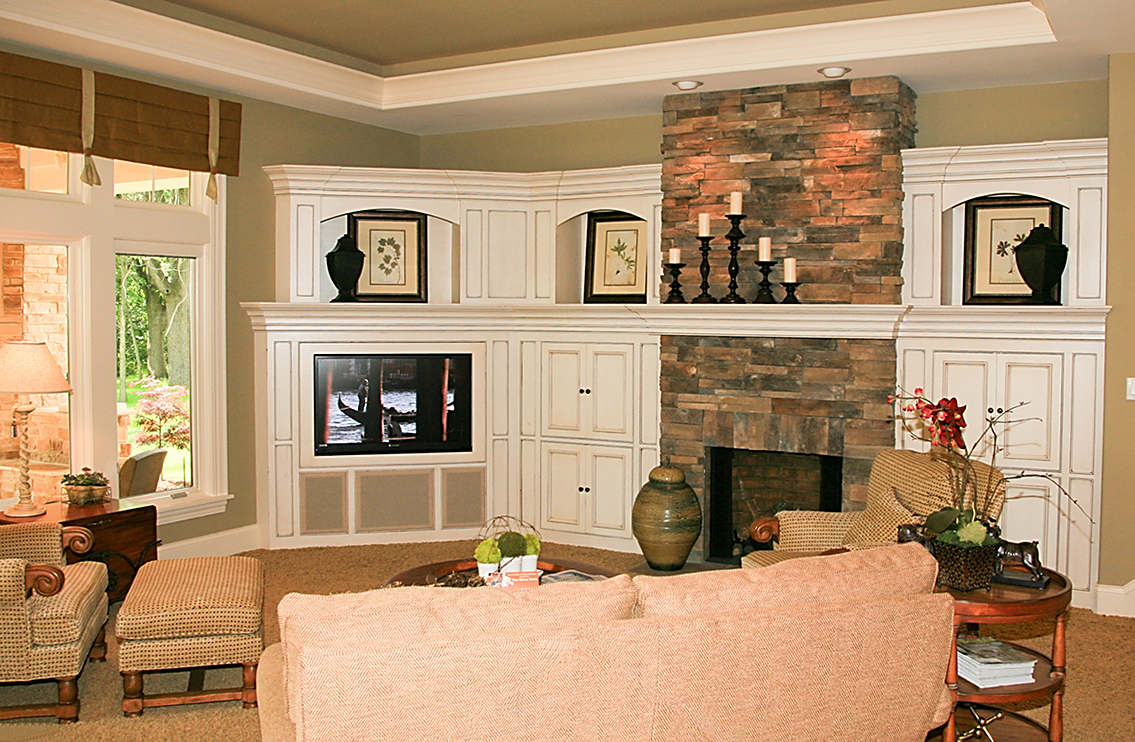  Room Battle: Fireplace vs. Flat Screen TV | Livebetterbydesign's Blog