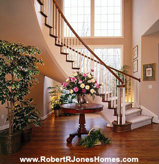 Stairway (Galleria New Home), Clarkston, Michigan | Robert R. Jones Homes